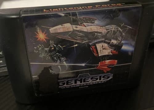 Lightening Force: Quest for the Darkstar Sega Genesis Tested Working