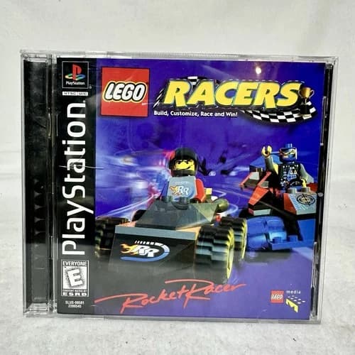 LEGO Racers Playstation PS1 PSone Complete CIB Cd Good Condition