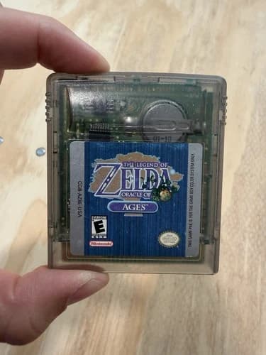 Legend of Zelda Oracle of Ages (Nintendo Game Boy Color, 2001). GAME ONLY.
