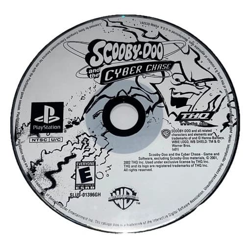 Scooby-Doo and the Cyber Chase - Sony PlayStation 1, 2001 | Disc Only Resurfaced