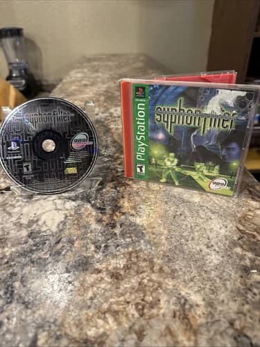 Syphon Filter (Greatest Hits) - PlayStation 1 (PS1) Game COMPLETE