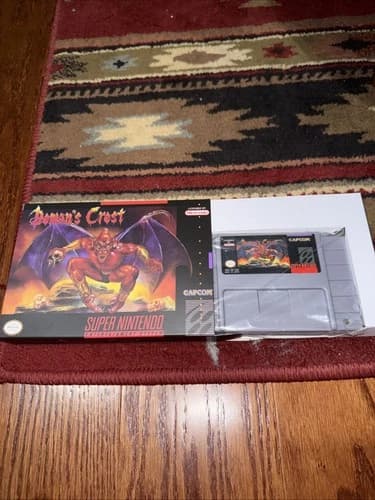 Demon's Crest Super Nintendo SNES 2024