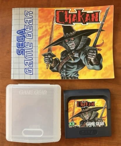 Vtg Sega Game Chakan The Forever Man (Sega Game Gear, 1992)
