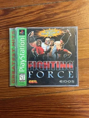 Fighting Force PlayStation PS1 (1997) Complete CIB
