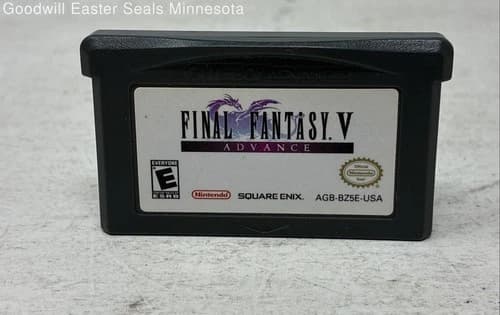 Final Fantasy V Advance Game Cartridge for Nintendo Game Boy Advance-Tested