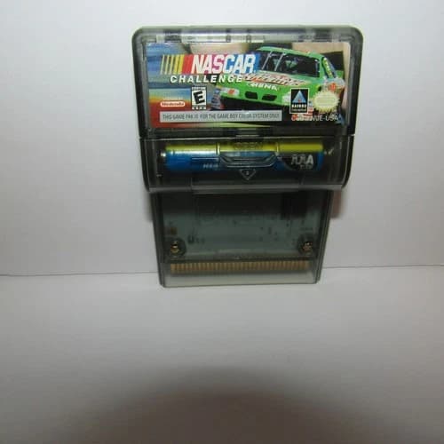 NASCAR Challenge Nintendo Game Boy Color GBC Authentic Cartridge Only Tested