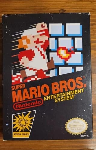 NES Super Mario Bros. CIB