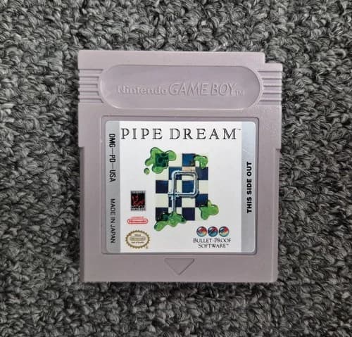 Pipe Dream (Nintendo Game Boy) GB Original Tested!