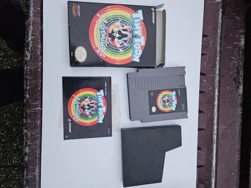 Tiny Toon Adventures for Nintendo NES Complete In Box CIB Great Shape
