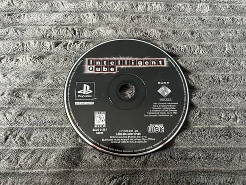 Intelligent Qube (Sony PlayStation 1, 1997) - Disc Only - Tested & Works!