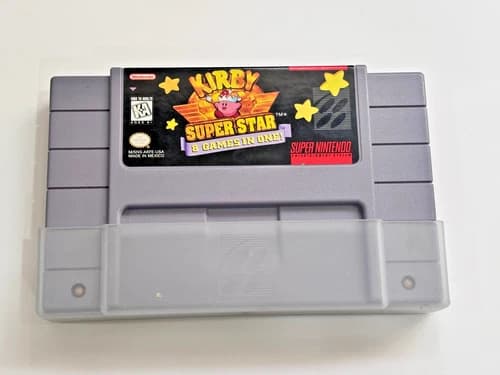 Kirby Super Star (Super Nintendo SNES, 1996) – Cartridge Only - Mint!