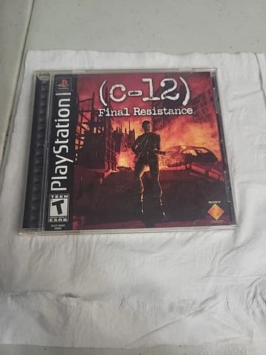 C-12: Final Resistance (Sony PlayStation 1, 2002) Black Label Working Pictures!