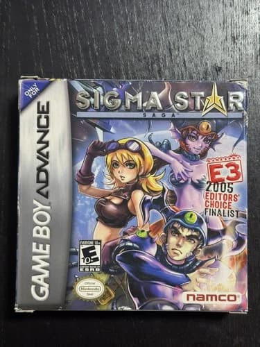 Sigma Star Saga (Nintendo GameBoy Advance) Tested - Authentic