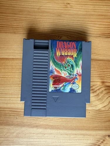 Dragon Warrior (Nintendo NES, 1989) cartridge