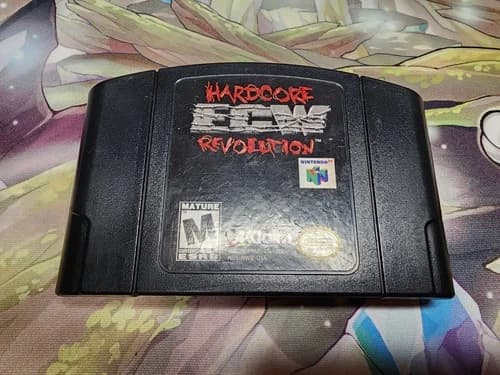 Ecw-Hardcore Revolution for Nintendo 64 N64 Authentic Cartridge