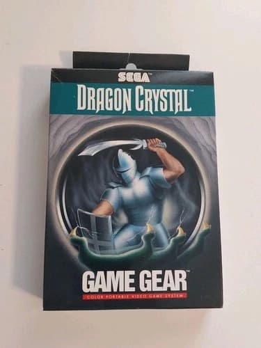 *COMPLETE* Dragon Crystal Sega Game Gear GREAT CONDITION