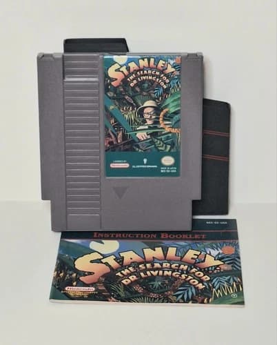 Nintendo NES Stanley: The Search for Dr. Livingston tested