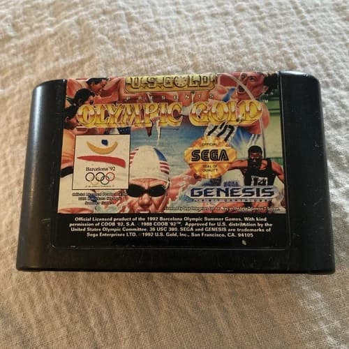Olympic Gold US Gold Barcelona 92 Sega Genesis Cart Only!