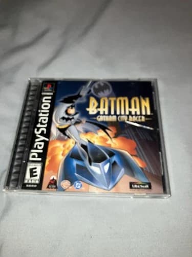 Batman: Gotham City Racer (PlayStation 1 PS1, 2001) Complete CIB With Reg Card