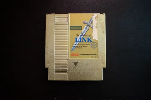 Zelda II: The Adventure of Link Gold (Nintendo Entertainment System, 1988)