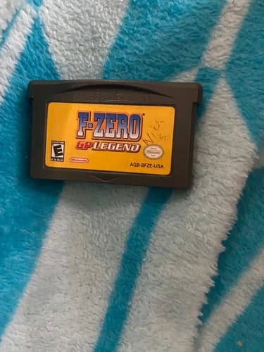 F-Zero GP Legend GBA (Nintendo Game Boy Advance, 2004) Authentic