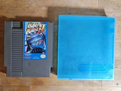 Rad Racer II 2 (Nintendo Entertainment System Nes) Clean And Tested 1985
