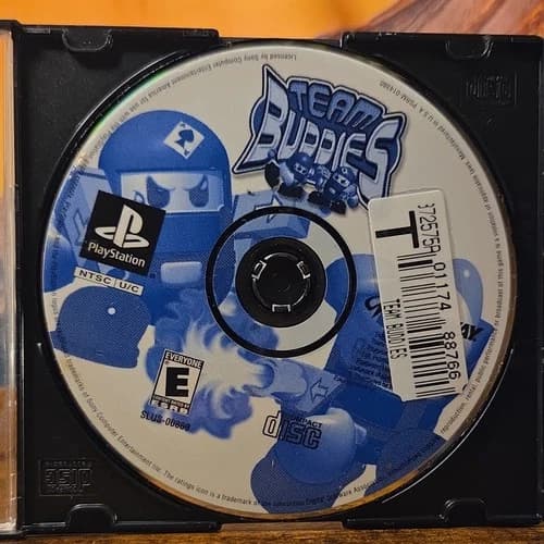Team Buddies - PlayStation 1 2000 PS1 - Disc Only - Rental Copy - Tested
