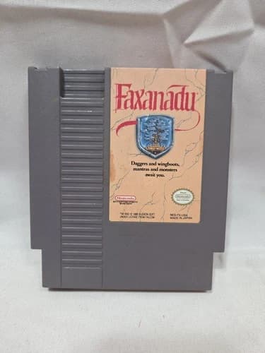 Faxanadu (Nintendo Entertainment System, 1989) Tested NES