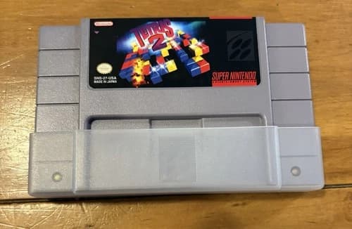 Tetris 2 (SNES, 1994) Super Nintendo; Cartridge Only, Tested, Authentic