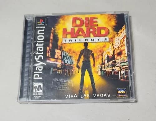 Die Hard Trilogy 2: SONY PLAYSTATION. 1. 2000 PS1 Viva Las Vegas Used