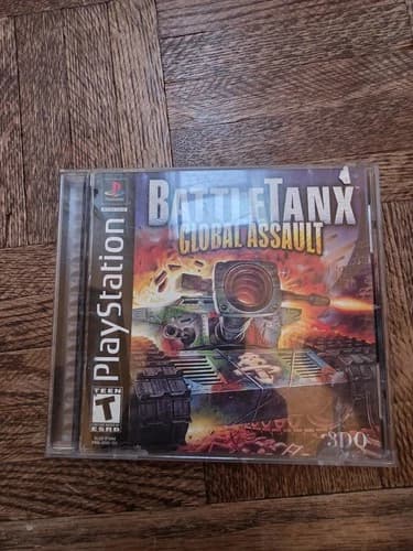 BattleTanx Global Assault PlayStation PS1 2000 Complete Manual CIB