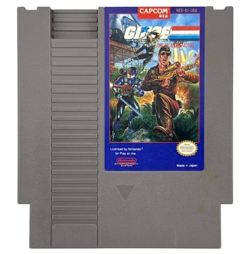 G.I. Joe The Atlantis Factor Nintendo NES Authentic Tested Contacts Cleaned