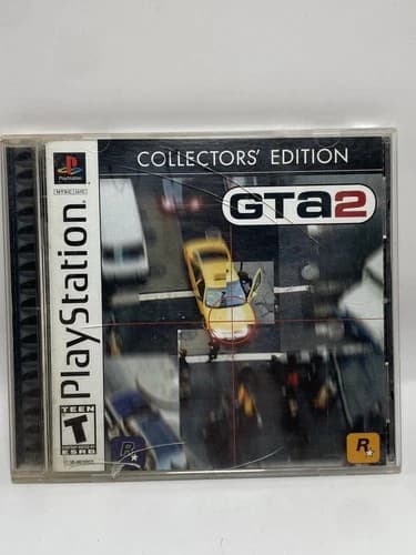 PlayStation PS1 Grand Theft Auto 2 with Map CIB TESTED