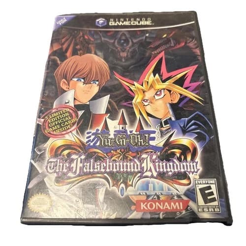 Yu-Gi-Oh The Falsebound Kingdom COMPLETE - Nintendo GameCube (2003)