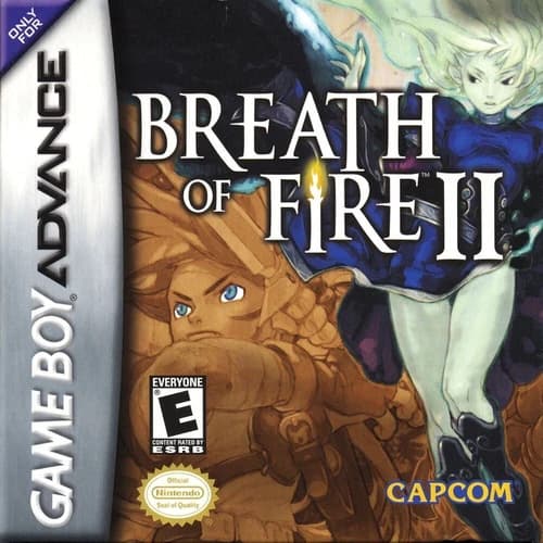 Breath Of Fire II 2 GBA Video Game Gameboy Advance 2002