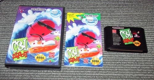 Cool Spot for Sega Genesis Complete Fast Shipping!