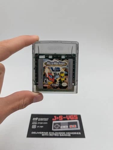 Nintendo Game Boy Color GBC Micro Machines V3 Cart Only Tested