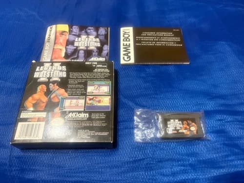 Legends of Wrestling II 2 Game Boy Advance tested working complete