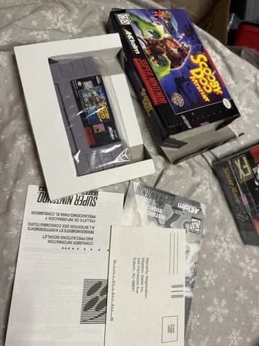 Scooby-Doo Mystery (Super Nintendo Entertainment System, 1995) ! Cib