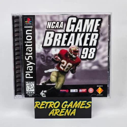 NCAA GameBreaker 98 (PlayStation 1 PS1) CIB COMPLETE