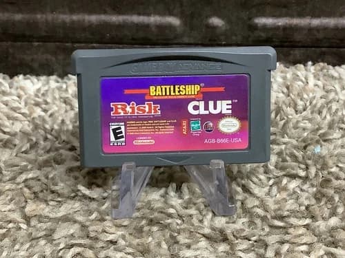 Risk/Battleship/Clue - Nintendo Game Boy Advance