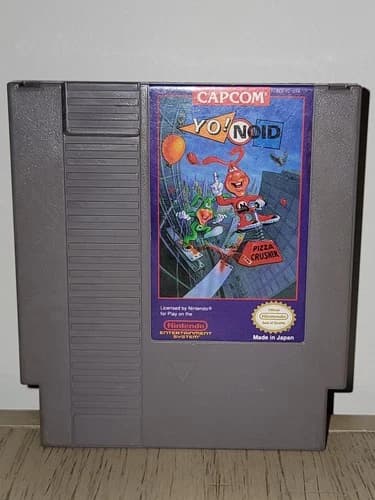 CAPCOM Yo Noid Nintendo NES Video Game Vintage Cartridge Only Action Platformer