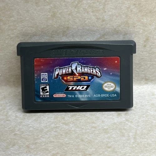 GBA - Power Rangers SPD (Nintendo Game Boy Advance, 2004) Cartridge Only