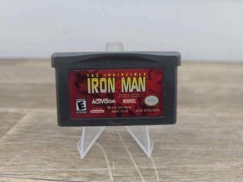 The Invincible Iron Man (Nintendo Game Boy Advance, 2002) Cartridge Only