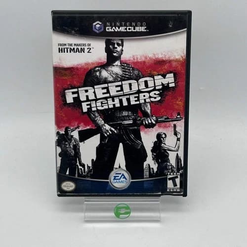 Freedom Fighters (Nintendo GameCube, 2003) Complete in Box