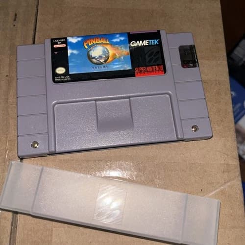 Pinball Dreams (Super Nintendo SNES, 1992) Tested Authentic Game