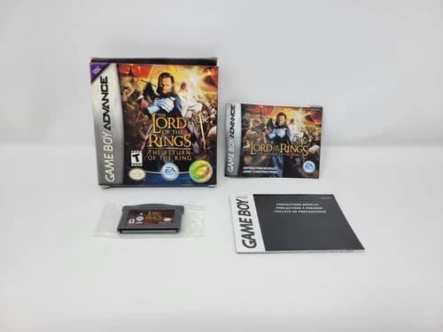 The Lord of the Rings the Return of the King Gameboy Advance GBA Complete In Box
