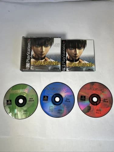Galerians (Sony PlayStation 1, 2000) PS1 Complete CIB Survival Horror