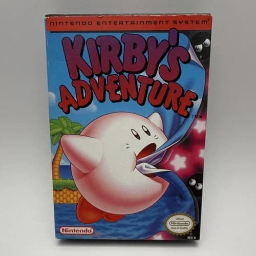 Kirby’s Adventure NES Complete in box – Nintendo Entertainment System Game