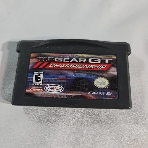 Top Gear GT Championship GBA Nintendo Game Boy Advance Tested Cleaned